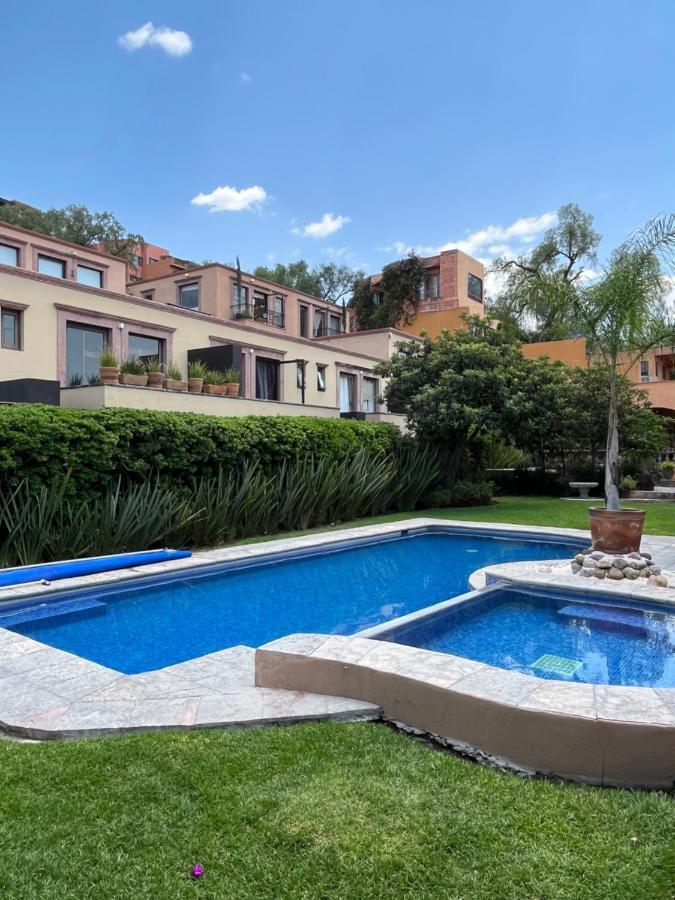 Cousy Condo San Rafael, 3 Blocks From The Parish, Pool, Bbq And Terrace サン・ミゲル・デ・アジェンデ エクステリア 写真